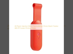 2K-Plastik-Injektionsform-Überformung 2 Schüsse Uhren-Tracker ABS PP-Bildschirmdruckmaschine