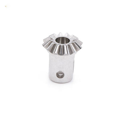 304L Metallteile Pulvermetallurgie Metallspritzguss Kegelrad Anpassung