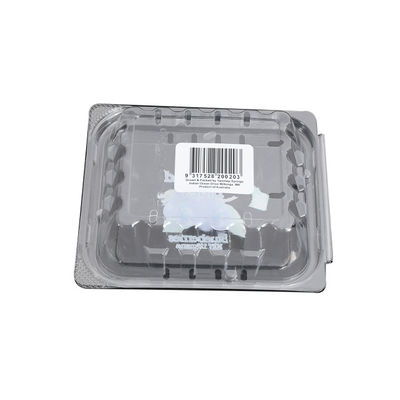 PET Günstige Spritzguss-Spritzguss-Produkte Transparente Lebensmittelverpackungsbox