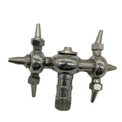 304 Edelstahl Kundenspezifische CNC-gedrehte CNC-Fräs-CNC-Drehmaschine mit Gewinde