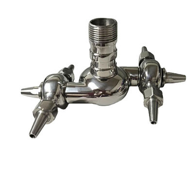 304 Edelstahl Kundenspezifische CNC-gedrehte CNC-Fräs-CNC-Drehmaschine mit Gewinde