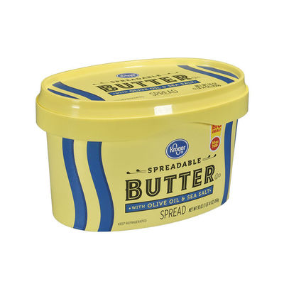 PP-Form-Kunststoff-Spritzguss-Spritzguss-Herstellung Butterdose mit Deckel