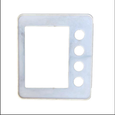 Polierendplastikspritzen PVC-Teile für Griff
