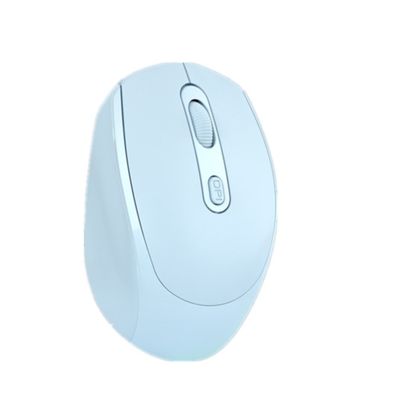 Multi Farbe rosa drahtlose Mäuse-Form-wieder aufladbare stille Mäuse-Bluetooth-Doppel- Modus-Spiel-Maus-Makaron