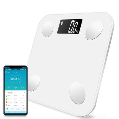 Kundengebundene Spritzen ABS Haushalts-Körperfett-Skala-Bluetooth-Körper-elektronische Gewichts-Skala