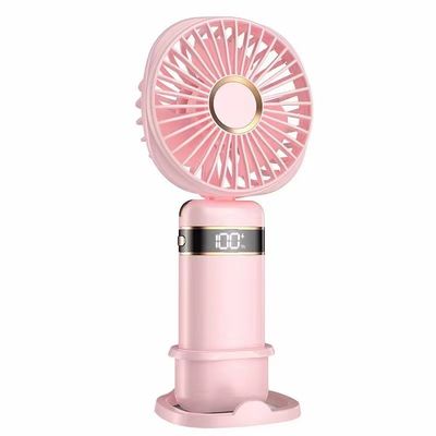 SCHRITT Plastikspritzen-stiller starker Wind wieder aufladbares Tischplatten-USB Mini Handheld Fan