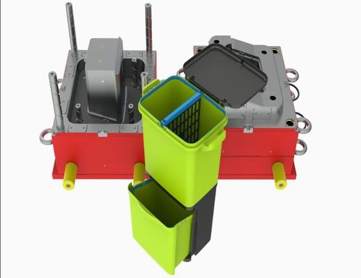 100L 120L 240L 660L 1100L Plastikmülltonnen Müllcontainer Müllcontainer Müllcontainer Eimer Injektion gebrauchte gebrauchte Form